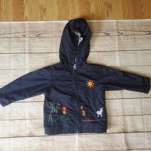 CIRCO ANIMAL ADVENTURE RAIN HOODIE JACKET